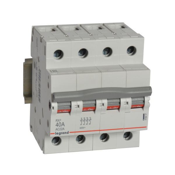 Legrand RX3 Рубильник 4P 40А 419417