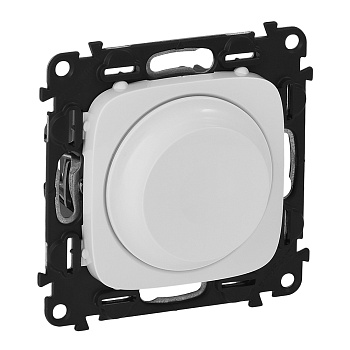 Legrand Valena ALLURE DIY Бел Светорегулятор поворотный, 300Вт, универсальный, без нейтрали 752760