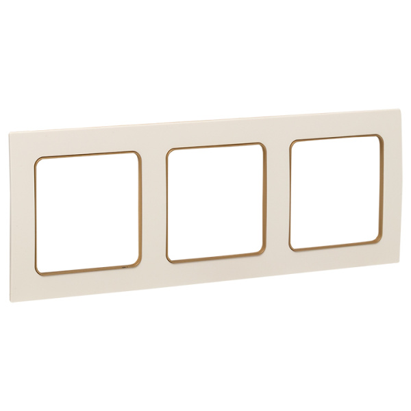 Купить EKF PROxima Стокгольм Белый Линия шампань Рамка 3-ая