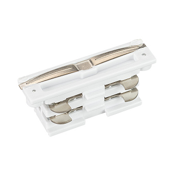 Arlight Коннектор внутренний LGD-4TR-CON-MINI-WH (C) (IP20 Пластик, 3 года) 024263(1)