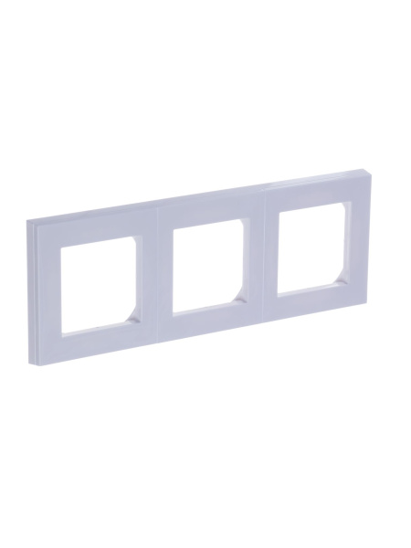 Купить ABB EPJ Levit белый / белый Рамка 3 поста 2CHH015030A6003