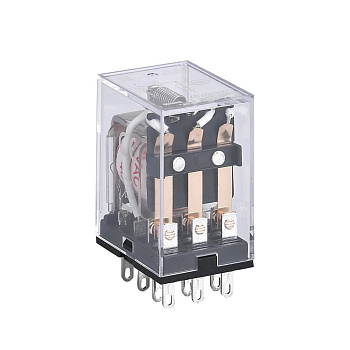 CHINT Промежуточное реле JZX-22F(D) 3 конт. с инд. LED 5А 24В AC