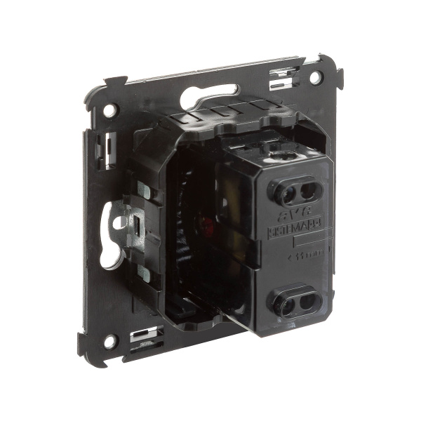 Купить DKC Звонок в стену, "Avanti", "Черный матовый"