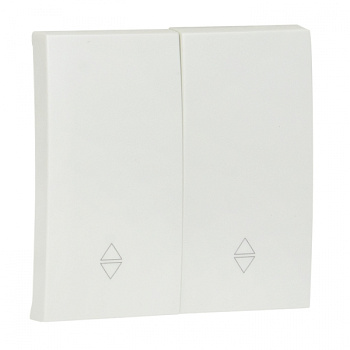 EKF PROxima Валенсия лицевая панель выключателя 2-кл. проходного 10А жемчуг