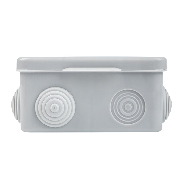 Купить EKF PROxima Коробка распределительная КМР-030-014 с крышкой (100х100х50), 10 мембр. вводов IP55 розн.стикер