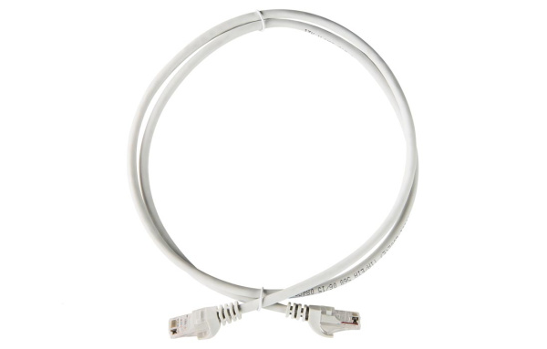 Купить IEK ITK Коммутационный шнур (патч-корд), кат.5Е FTP, 1м, серый PC01-C5EF-1M