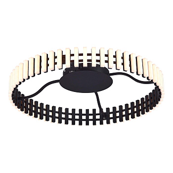 ST LUCE SL6203.402.40 Люстра потолочная Черный/Белый LED 1*40W 3000K