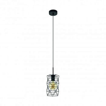 Eglo 97065 Подвес ESTEVAU, 1х60W (E27), 145, H1100, cталь, темно-коричневый