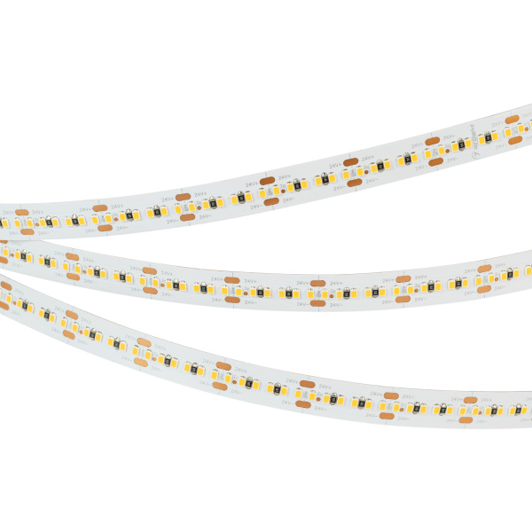 Arlight Светодиодная лента MICROLED-5000HP 24V Warm3000 10mm (2216, 300 LED/m, LUX) (21.6 Вт/м, IP20) 023590