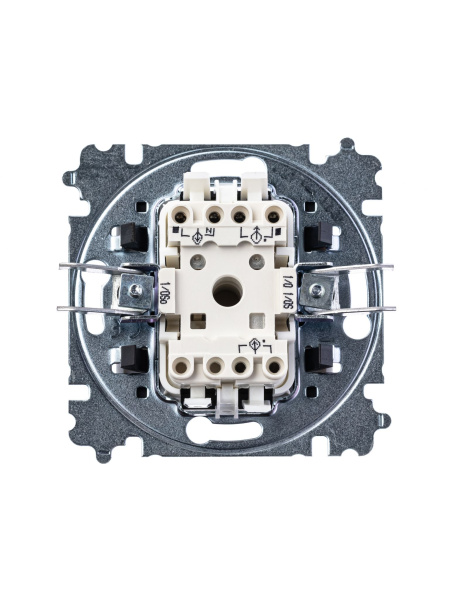 Купить ABB EPJ Levit слоновая кость / белый Выключатель кнопочный 1-клавишный 2CHH599145A6017