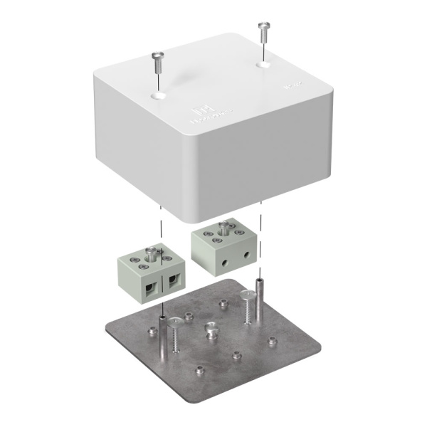 Промрукав Коробка огнестойкая для кабель-канала 40-0460-FR10.0-4 Е15-Е120 85х85х45