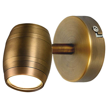 Lussole LGO Металл Бронзовый /  Металл Светильник настенный GU10 50W LSP-9566