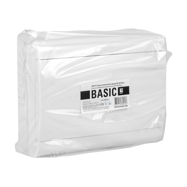 Купить EKF Basic Щит распределительный ЩРН-П-12 (пром. упаковка) белая дверца IP41