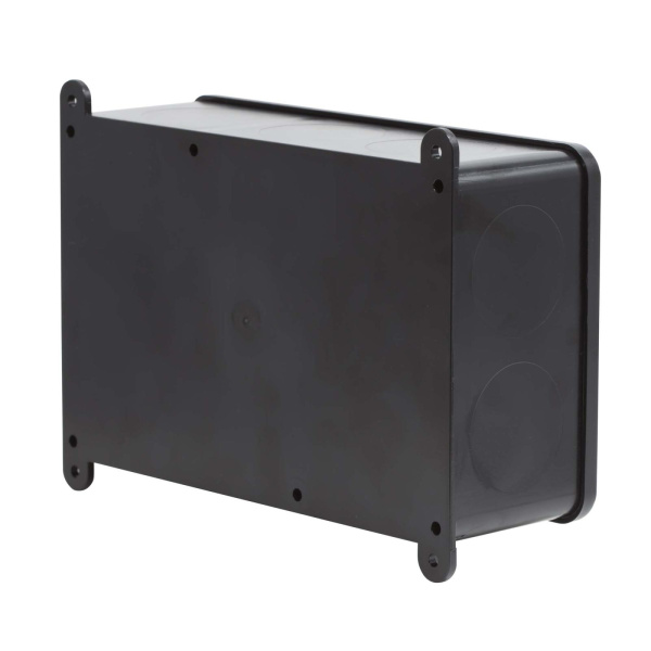 Купить Коробка индустриальная 203х128х69 мм, IP68 с гладкими стенками, черная