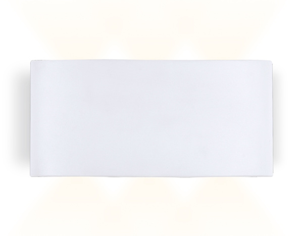 Ambrella Настенный светодиодный светильник FW143 WH/S белый/песок LED 3000K 10W 167*80*40
