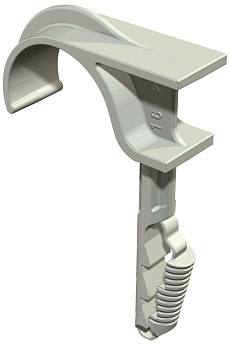 OBO Bettermann Одинарный нажимной фикcатор для труб 22-30 мм 2197812