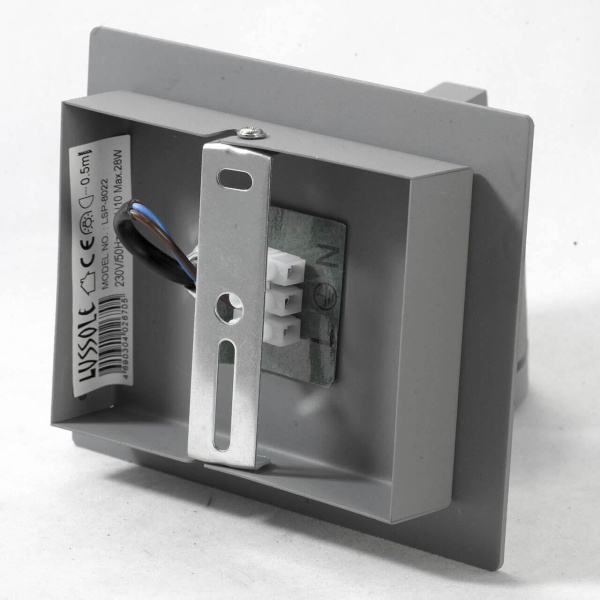 Купить Lussole LOFT Металл Серый /  Металл Светильник настенно-потолочный GU10 50W LSP-8022