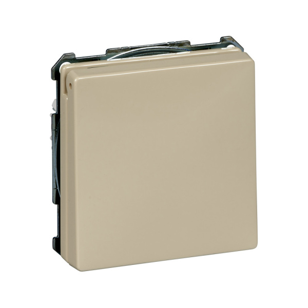 Купить SE Merten SD Бежевый Розетка 16А з/к б/ шт. c крышкой MTN2311-4044