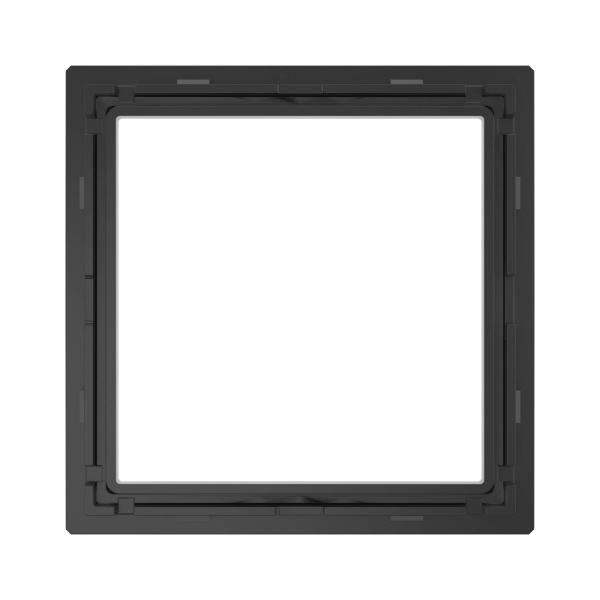 Купить DKC Декоративная вставка для рамок из натуральных материалов Avanti черная, 1 пост (2 мод.)