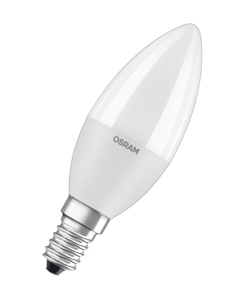 Osram Светодиодная лампа LED STAR Classic B 8Вт (замена 75Вт),нейтральный белый свет, матовая колба, Е27 4058075210776
