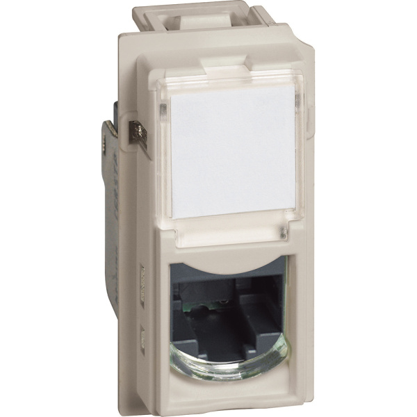 BT Living now Песочный Розетка компьютерная RJ45 cat5e UTP 1 мод KM4279C5E