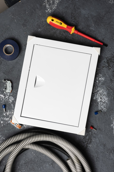 Купить EKF Basic Люк ревизионный металл 200х250 (ШхВ внутр.)