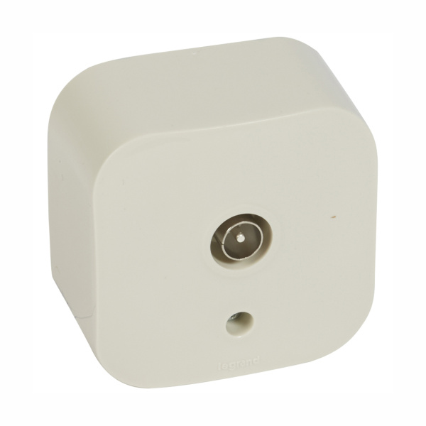 Купить Legrand Quteo Бежевый Розетка TV 782245