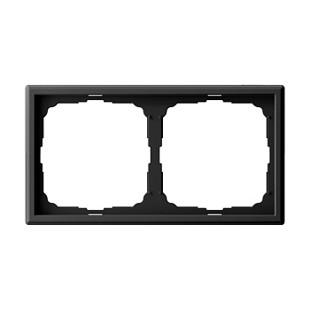 Systeme Electric ArtGallery Карбон Рамка 2-ая, универсальная