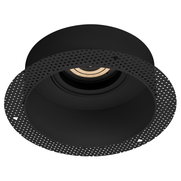 Arlight Корпус PLURIO-BASE-BUILT-TRIMLESS-R160 (BK, 1-2, 200mA) (IP20 Металл, 3 года) 031706