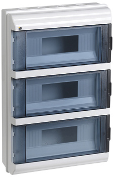 IEK KREPTA 5 Корпус пластиковый КМПн-36 IP55 белый откр.монтаж