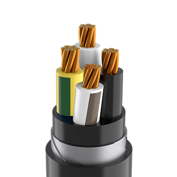 Кабель силовой бронированный ВБШвнг(А) -ХЛ 1х16 мк-0,66 Кабэкс ТХМ00381727