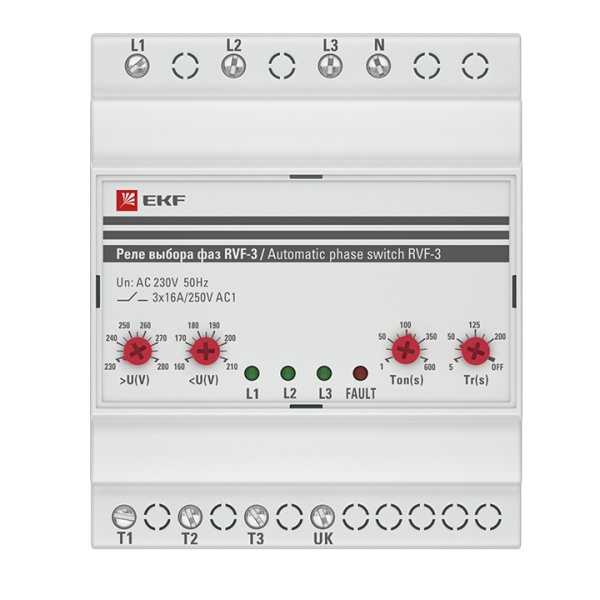 Купить EKF PROxima Реле выбора фаз РВФ-3