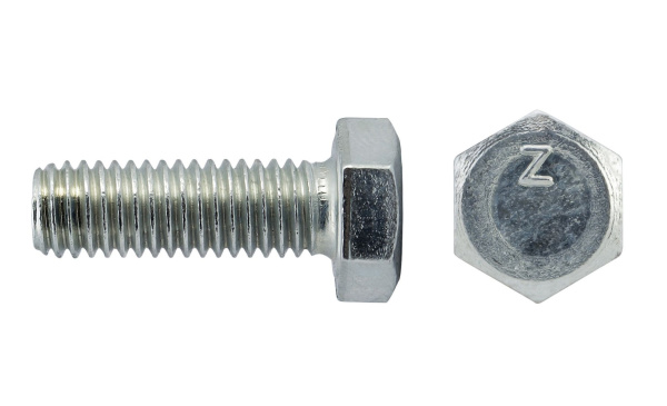 Tech-Krep Болт DIN933 с шестигранной головкой оцинк. М6х20 (18 шт) - пакет 102957