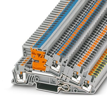 Phoenix Contact PTI 2,5-PE/L/NT KAN Заземляющие клеммы для выполнения проводки в зданиях 3213938