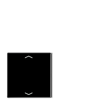 JUNG KNX Черная Клавиша 4-ая для сенсорного модуля LS404TSAPSW23