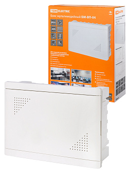 TDM Бокс мультимедийный БМ-ВП-04, 420х320х140, IP31 SQ0915-0303