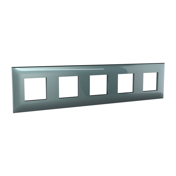 Купить DKC Рамка "Avanti", "Сине-зеленый жемчуг", 5 постов (10 мод.)