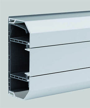 Simon Connect Алюминий Кабель-канал K45 130X55 мм, одна секция TK01103-8