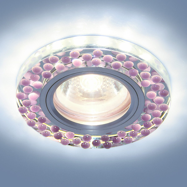 Elektrostandard 2194 MR16 / Светильник встраиваемый SL/VL зеркальный/фиолетовый a036818