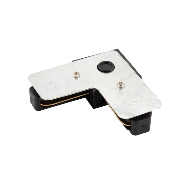 Купить Denkirs TR1102-BK Черный Соединитель для шинопровода L-образный