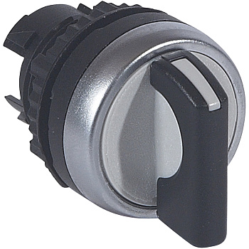 Legrand Osmoz Переключатель с рукояткой для компл. без подсветки IP 66 3 положения с возвратом в центр 45° чёрный 023927