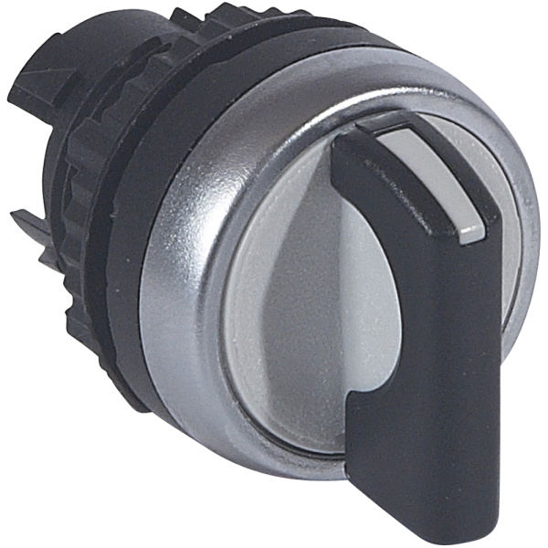 Legrand Osmoz Переключатель с рукояткой для компл. без подсветки IP 66 3 положения с возвратом в центр 45° чёрный 023927