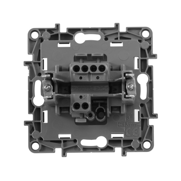 Купить Legrand Etika Алюминий Кнопка автоматическая 6А 672414