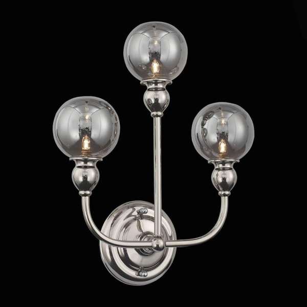 Купить ST LUCE SL552.101.03 Бра  Никель/Дымчатый G9 3*28W