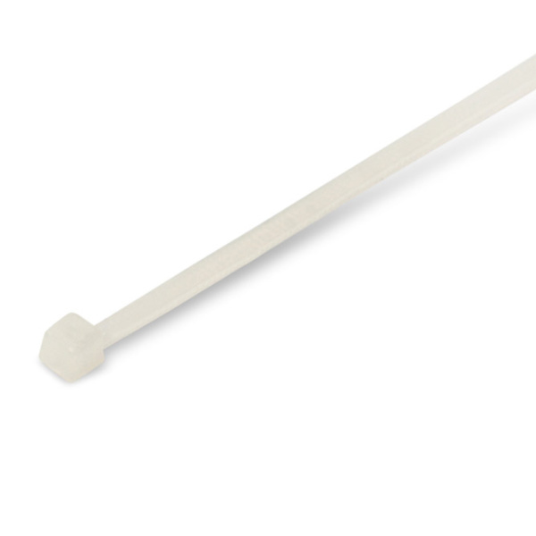 Hyperline GT-100MC Стяжка нейлоновая неоткрывающаяся, безгалогенная (halogen free), 100x2.5 мм, полиамид 6.6, -40°C - +85°C (100 шт) 16033