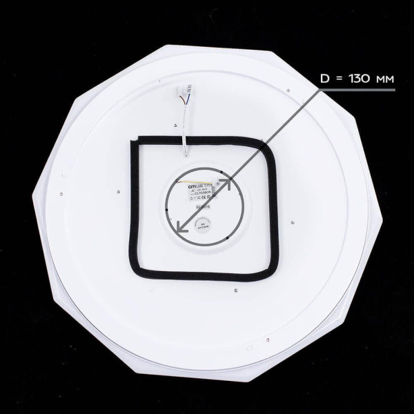 Купить Citilux CL71382R Диамант Золото LED Светильник с пультом