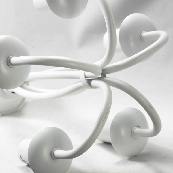 Купить Lussole LGO Металл Белый /  Без плафона Люстра E14 GRLSP-9912