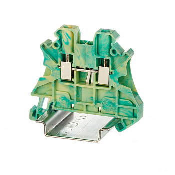 DKC Nuputuk Клемма заземления, винтовой зажим, 2 точки подключения, 4 кв.мм