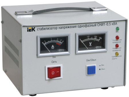 IEK Стабилизатор напряжения СНИ1-0,5 кВА однофазный IVS10-1-00500