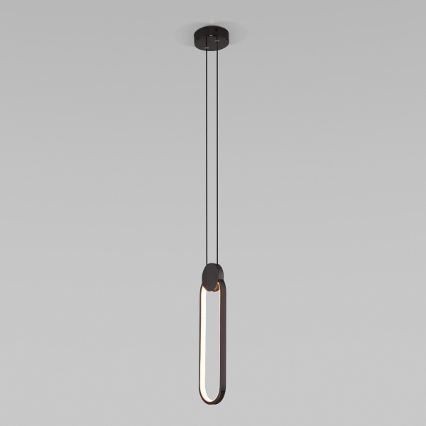 Купить Eurosvet 50218/1 LED Светильник подвесной черный жемчуг a056039